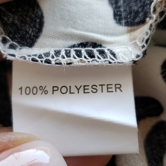 NWT Animal Print Wrap Dress, Small/Medium - Picture 11 of 11